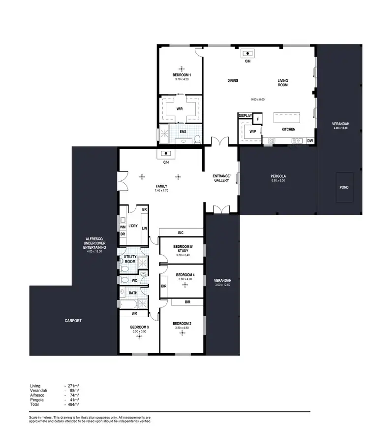 Floorplan of Homely rural property listing, 705 Inman Valley Road, Lower Inman Valley SA 5211