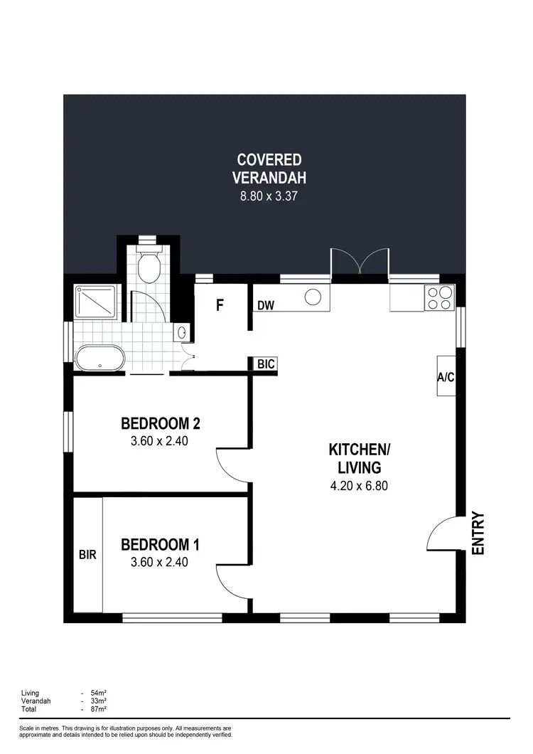 Floorplan of Homely house listing, 18A Giles Street, Encounter Bay SA 5211