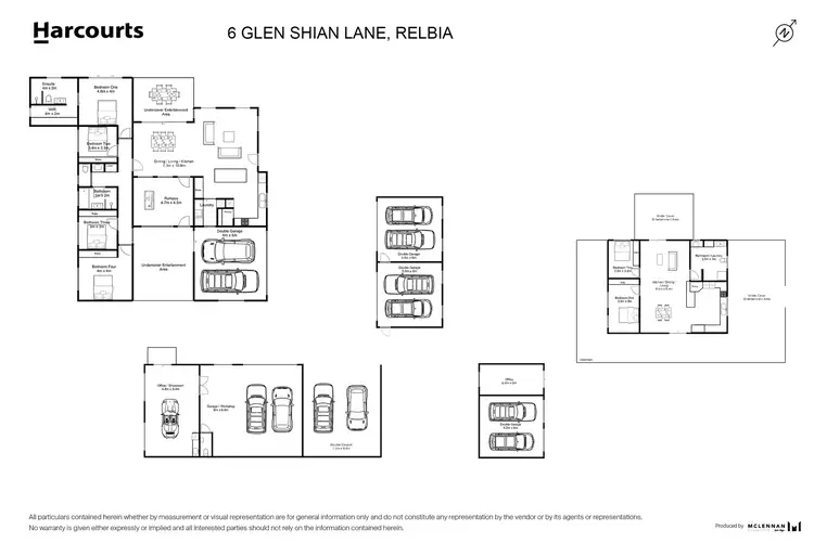 Floorplan of Homely house listing, 6 Glen Shian Lane, Relbia TAS 7258