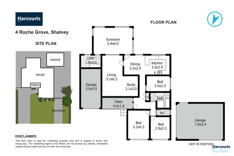 Floorplan of Homely house listing, 4 Roche Grove, Shalvey NSW 2770