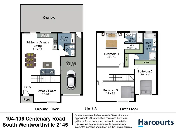 Floorplan of Homely townhouse listing, Address available on request