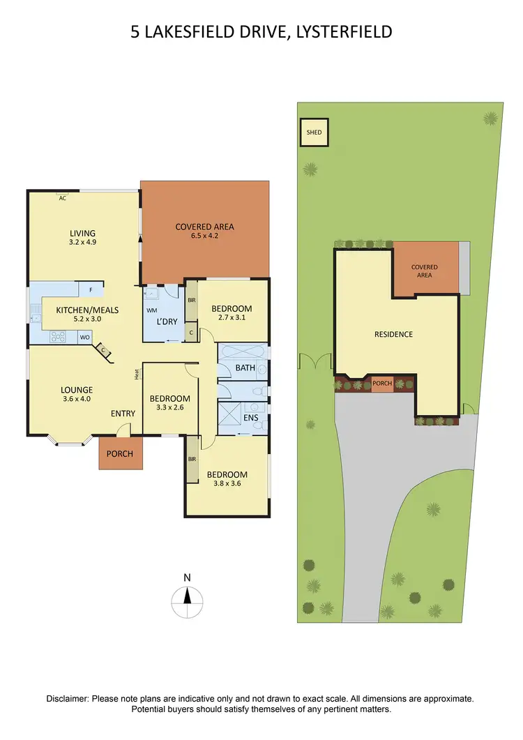 Floorplan of Homely house listing, 5 Lakesfield Drive, Lysterfield VIC 3156