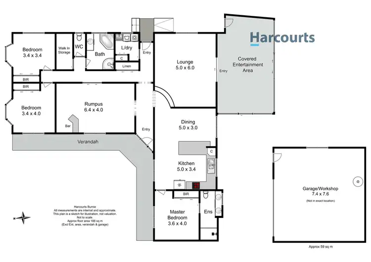 Floorplan of Homely house listing, 28 Singline Avenue, Romaine TAS 7320