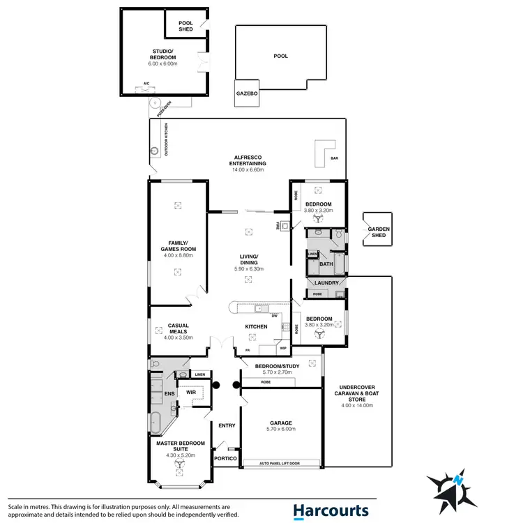 Floorplan of Homely house listing, 3 Providence Place, Hindmarsh Island SA 5214