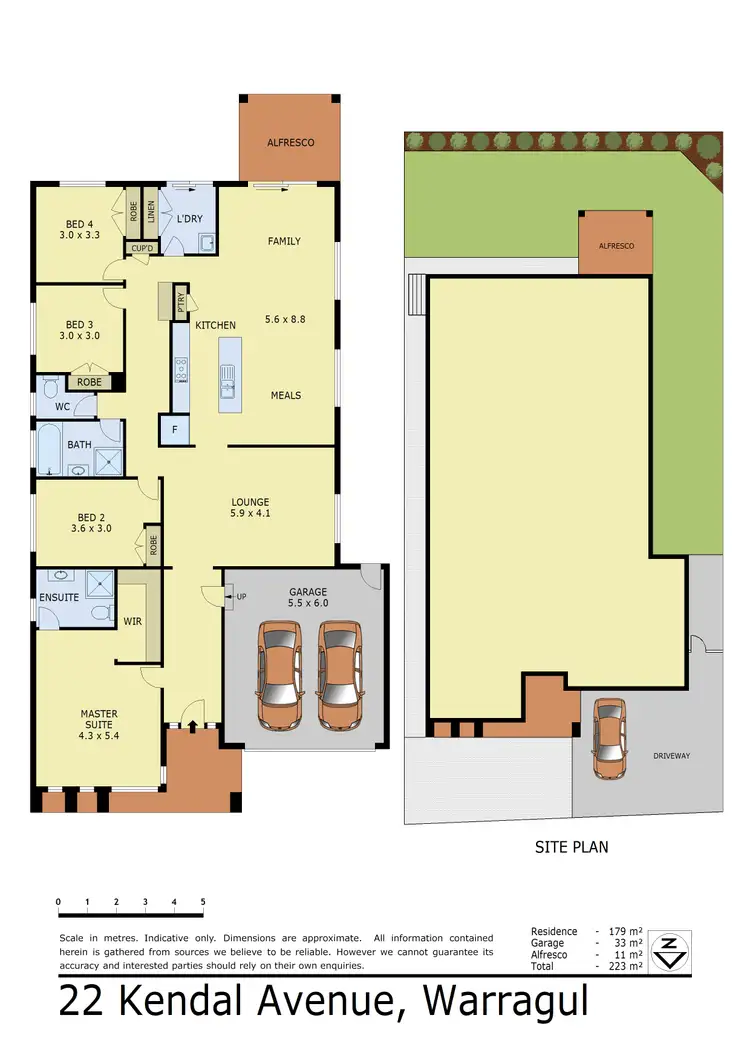 Floorplan of Homely house listing, 22 Kendal Avenue, Warragul VIC 3820