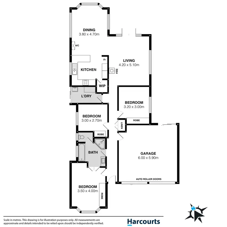 Floorplan of Homely house listing, 78 Cudmore Road, Mccracken SA 5211