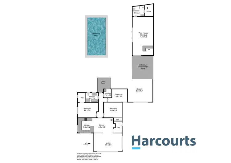 Floorplan of Homely house listing, 6 Vincent Crescent, Latrobe TAS 7307