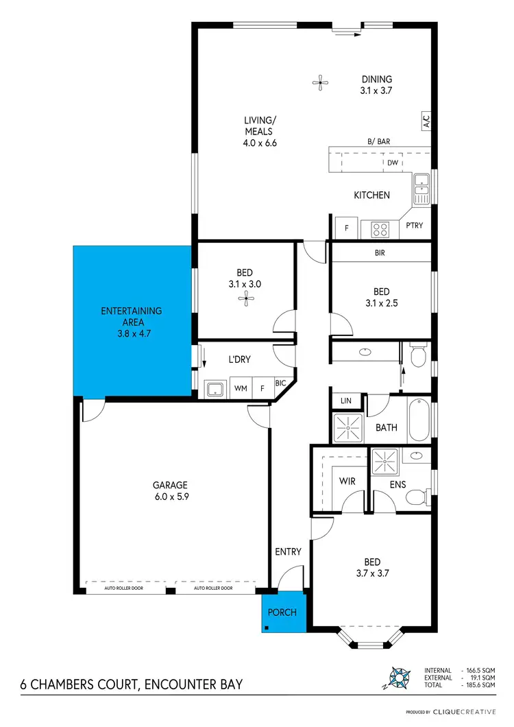 Floorplan of Homely house listing, 6 Chambers Court, Encounter Bay SA 5211