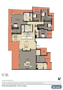 Floorplan of Homely apartment listing, 63/53 Darrambal Street, Chevron Island QLD 4217