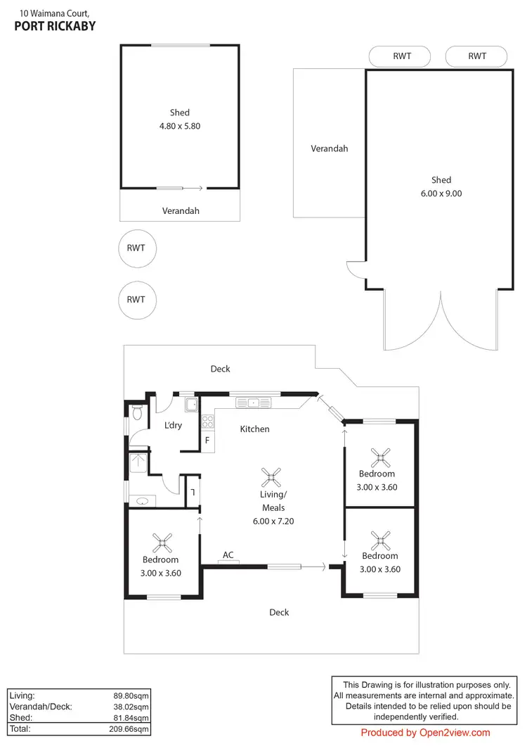 Floorplan of Homely house listing, 10 Waimana Court, Port Rickaby SA 5575