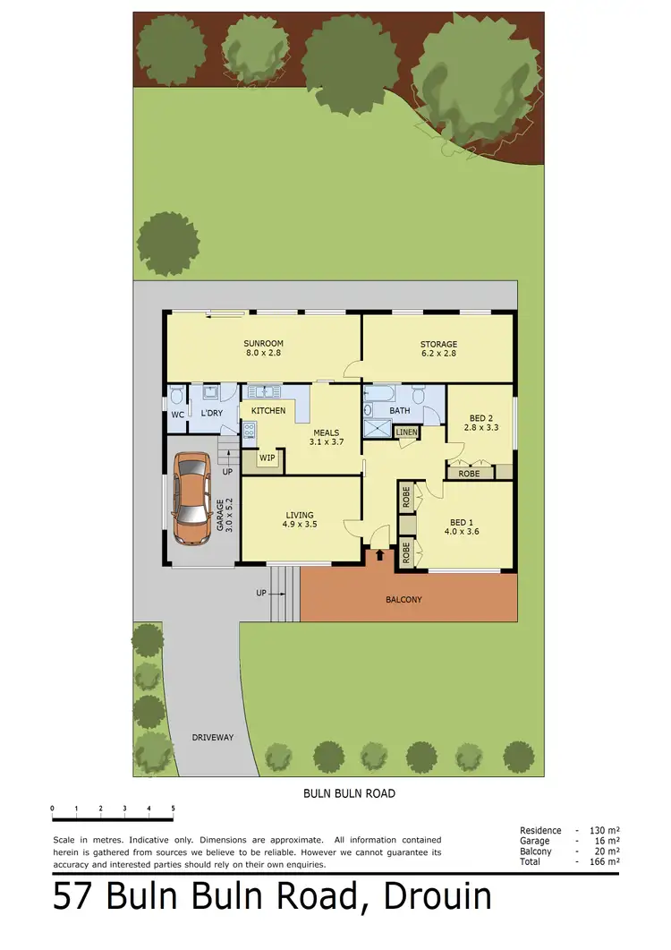 Floorplan of Homely house listing, 57 Buln Buln Road, Drouin VIC 3818