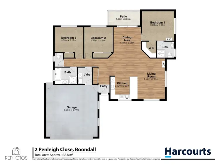 Floorplan of Homely house listing, 2 Penleigh Close, Boondall QLD 4034