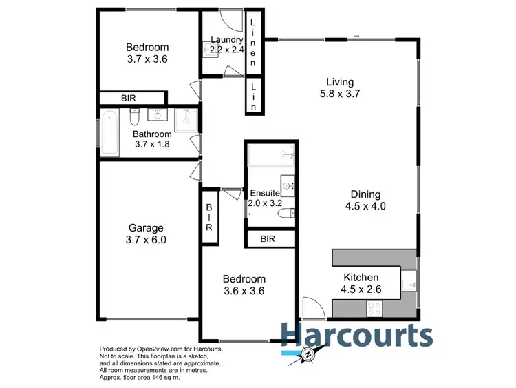 Floorplan of Homely house listing, 2/66 Main Street, Ulverstone TAS 7315