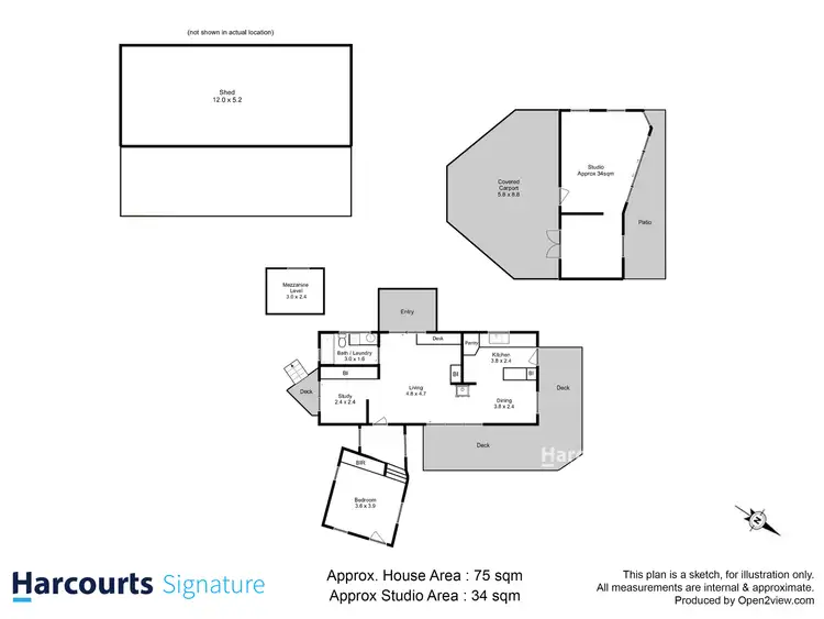 Floorplan of Homely house listing, 608 Nubeena Back Road, Koonya TAS 7187