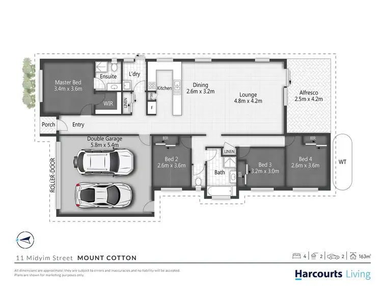 Floorplan of Homely house listing, 11 Midyim Street, Mount Cotton QLD 4165