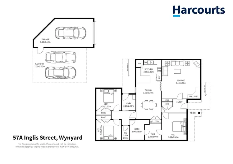 Floorplan of Homely house listing, 57a Inglis Street, Wynyard TAS 7325