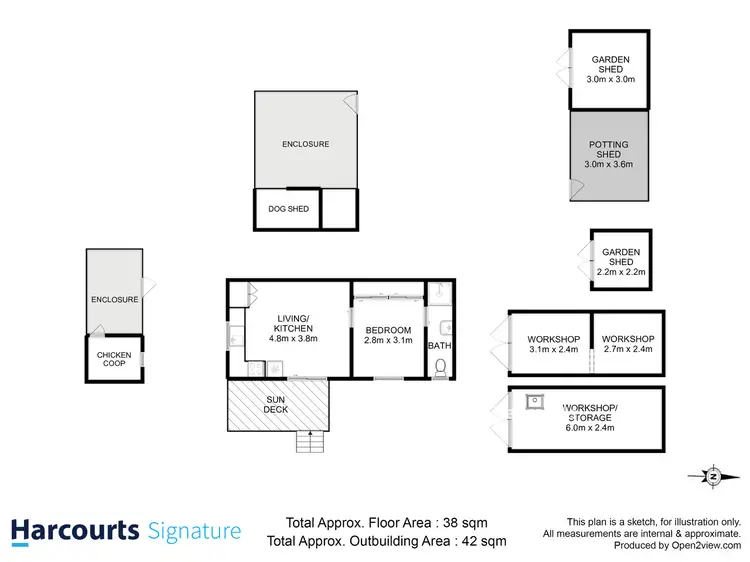 Floorplan of Homely house listing, 3780 Tasman Highway, Orielton TAS 7172