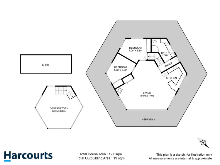 Floorplan of Homely house listing, 128 Lucas Road, Lucaston TAS 7109