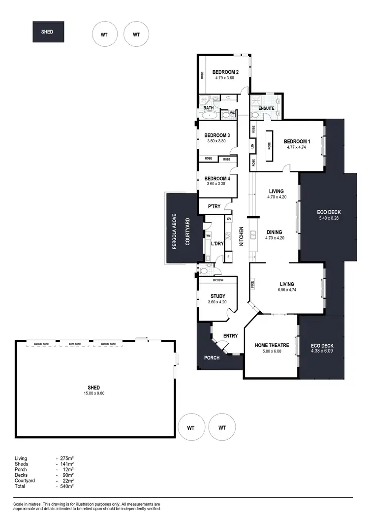 Floorplan of Homely house listing, 24 Brook Road, Lower Inman Valley SA 5211