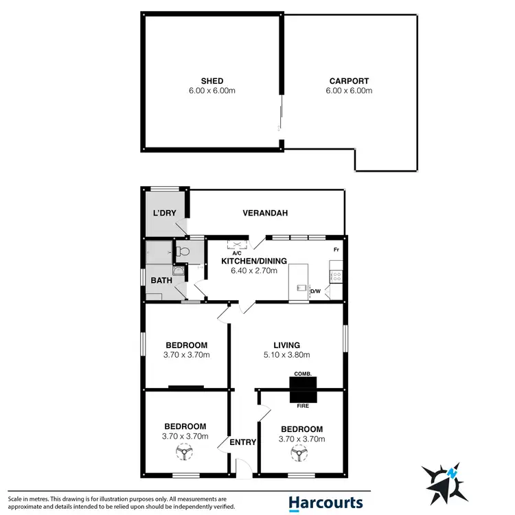 Floorplan of Homely house listing, 4 Dawson Street, Goolwa SA 5214