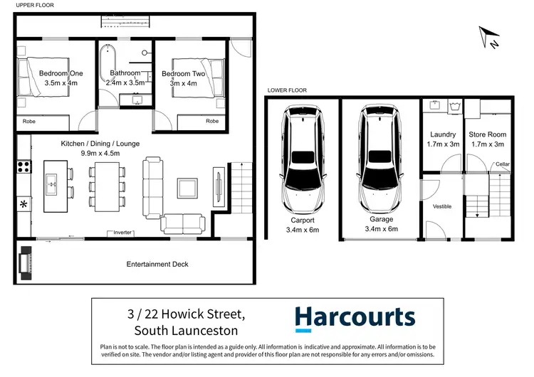 Floorplan of Homely unit listing, 3/22 Howick Street, South Launceston TAS 7249