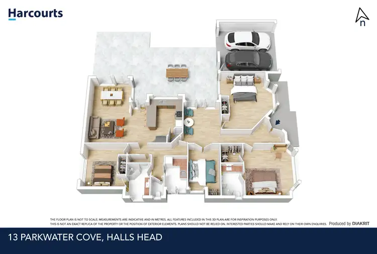 Floorplan of Homely house listing, 13 Parkwater Cove, Halls Head WA 6210