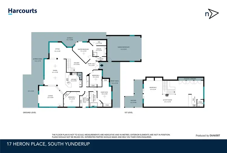 Floorplan of Homely house listing, 17 Heron Place, South Yunderup WA 6208