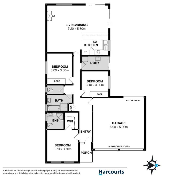 Floorplan of Homely house listing, 16 Scarlett Court, Encounter Bay SA 5211