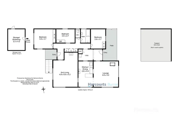 Floorplan of Homely house listing, 28 Sampson Avenue, Smithton TAS 7330