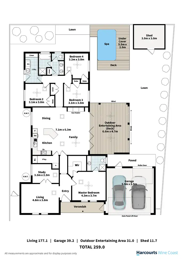 Floorplan of Homely house listing, 8 Livermead Way, Moana SA 5169