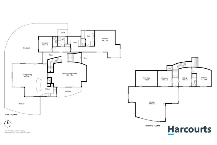 Floorplan of Homely house listing, 1 Caroda Court, Howrah TAS 7018