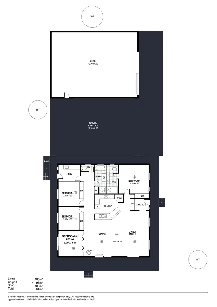 Floorplan of Homely rural property listing, 53 Fidock Road, Goolwa North SA 5214