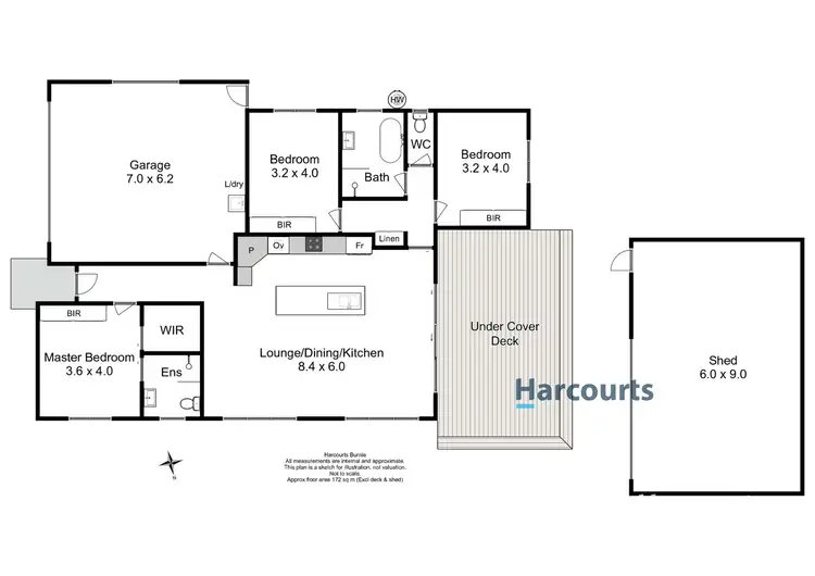 Floorplan of Homely house listing, 11 Janet Drive, Park Grove TAS 7320