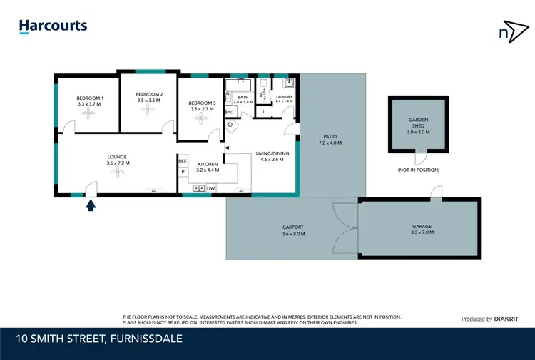 Floorplan of Homely house listing, 10 Smith Street, Furnissdale WA 6209