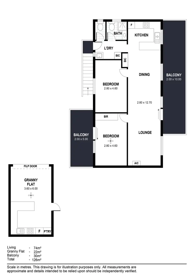 Floorplan of Homely house listing, 4 Holme Street, Goolwa Beach SA 5214