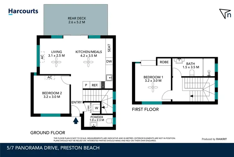 Floorplan of Homely house listing, 5/7 Panorama Drive, Preston Beach WA 6215