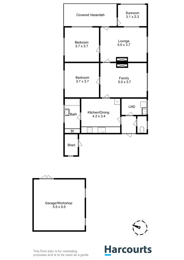 Floorplan of Homely house listing, 1459 Midland Highway, Bagdad TAS 7030