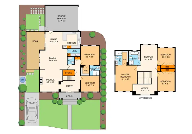 Floorplan of Homely house listing, 1/41 Tyner Road, Wantirna South VIC 3152