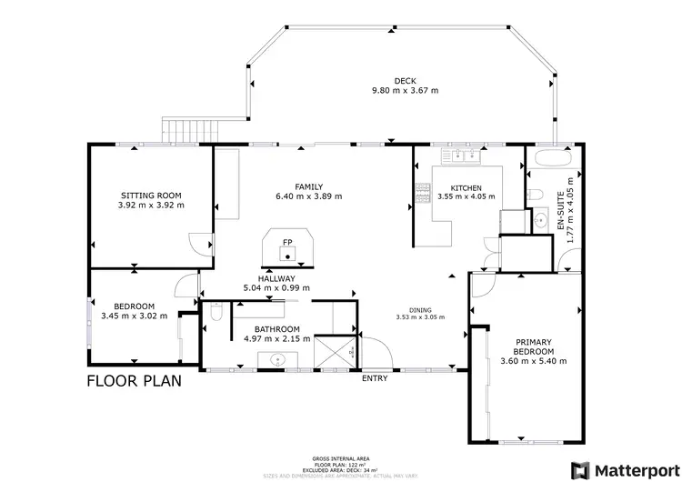 Floorplan of Homely house listing, 181 Main Road, Binalong Bay TAS 7216