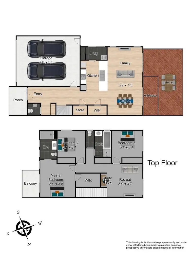 Floorplan of Homely house listing, 16 Zeppelin Way, Beaconsfield VIC 3807