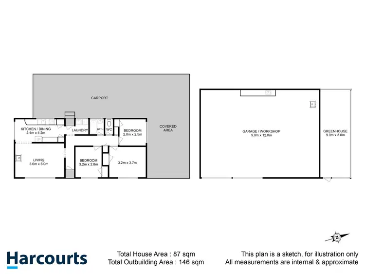 Floorplan of Homely rural property listing, 3 Valley Road, Dover TAS 7117