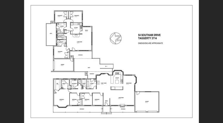 Floorplan of Homely house listing, 54 Southam Drive, Taggerty VIC 3714