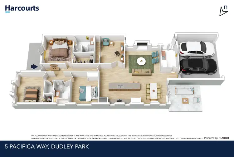 Floorplan of Homely house listing, 5 Pacifica Way, Dudley Park WA 6210