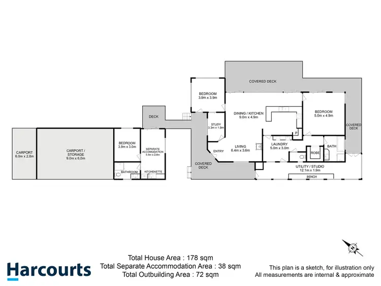 Floorplan of Homely house listing, 456 Esperance Coast Road, Brooks Bay TAS 7116
