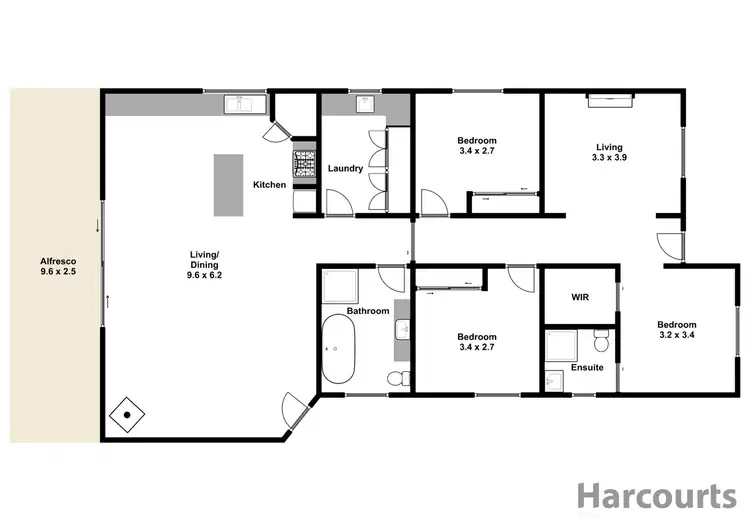 Floorplan of Homely house listing, 7 Railway Avenue, Darnum VIC 3822