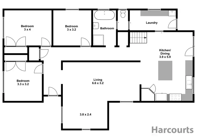 Floorplan of Homely house listing, Address available on request