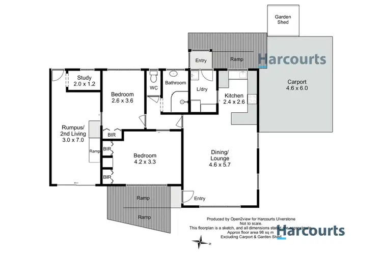 Floorplan of Homely house listing, 3/23 Braddon Street, West Ulverstone TAS 7315