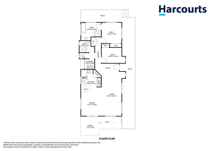 Floorplan of Homely house listing, 23 Pelican Court, Scamander TAS 7215