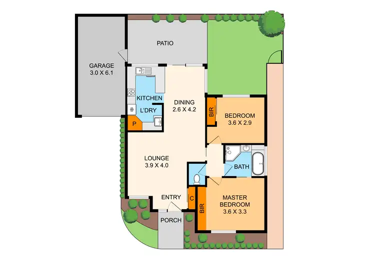 Floorplan of Homely unit listing, 5/1340 High Street Road, Wantirna South VIC 3152