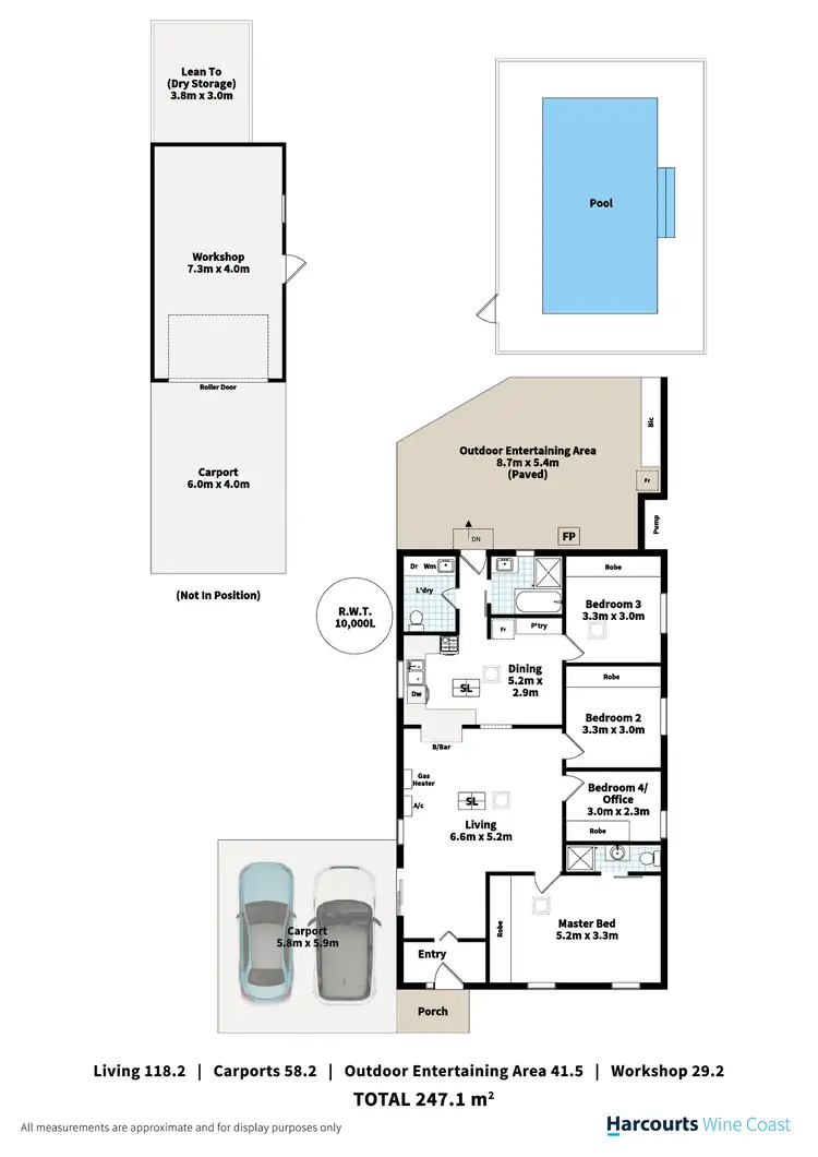 Floorplan of Homely house listing, 22 First Avenue, Moana SA 5169